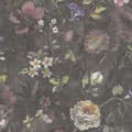 Miniatyrbild 1 av 4: A.S. Creation Natural Living 386361 Non-woven Tapet Blommor 10.05 x 0.53 m Svart