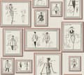 Miniatyrbild 2 av 4: A.S. Creation Karl Lagerfeld 378464 non-woven tapet 3D 0.53 m x 10.05 m grå