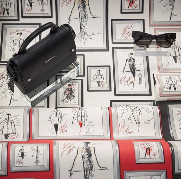 A.S. Creation Karl Lagerfeld 378464 non-woven tapet 3D 0.53 m x 10.05 m grå
