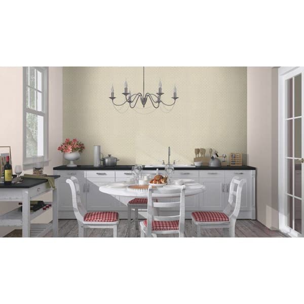Non-woven tapet 445206 enfärgad non-woven tapet 53 x 1005 cm Rasch Lazy Sunday II beige