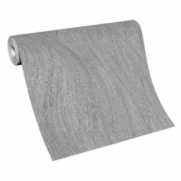 vinyl expander 10317-47 oändlig tapet med vågiga ränder 0.53 x 10.05 m Erismann Evolution grå