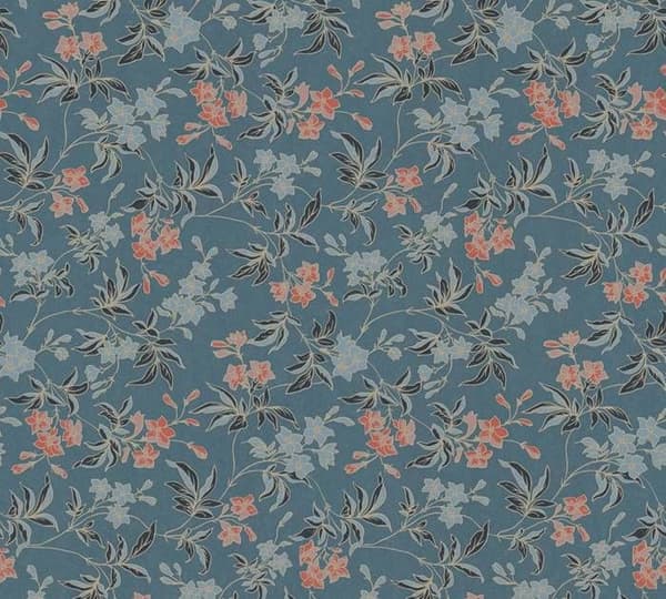 A.S. Creation Art of Eden 390634 Non-woven Tapet Floral 10.05 x 0.53 m Blå