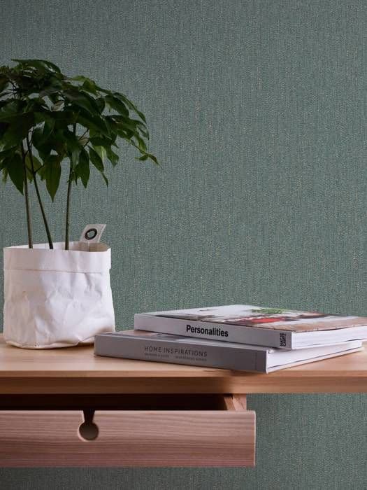 A.S. Creation Attraktiv 2 390266 Tapet Non-woven Strukturerad 10.05 x 0.53 m Grön