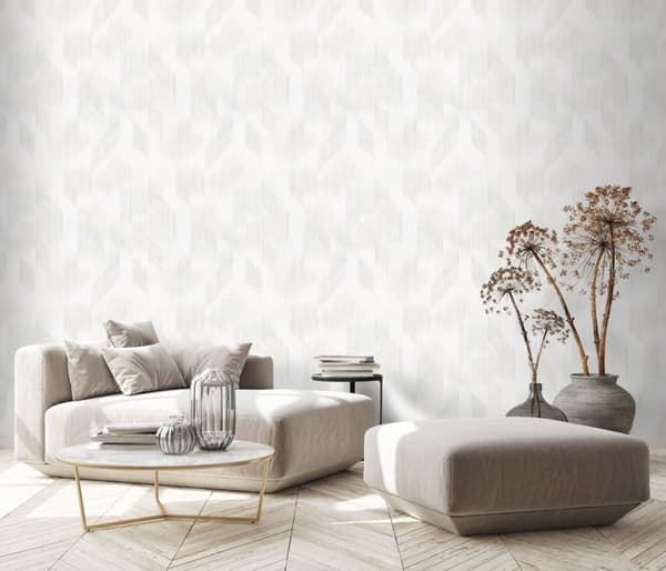 vinyl expanderad 10248-31 grafiskt non-woven tapet 0.53 x 10.05 m Erismann Charisma grå
