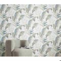 Miniatyrbild 3 av 6: expanderad vinyl 10332-07 non-vävd tapet blommor floral 0.53 x 10.05 m Erismann ELLE Dekoration grön