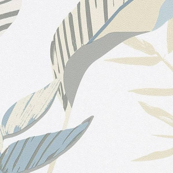 expanderad vinyl 10332-07 non-vävd tapet blommor floral 0.53 x 10.05 m Erismann ELLE Dekoration grön