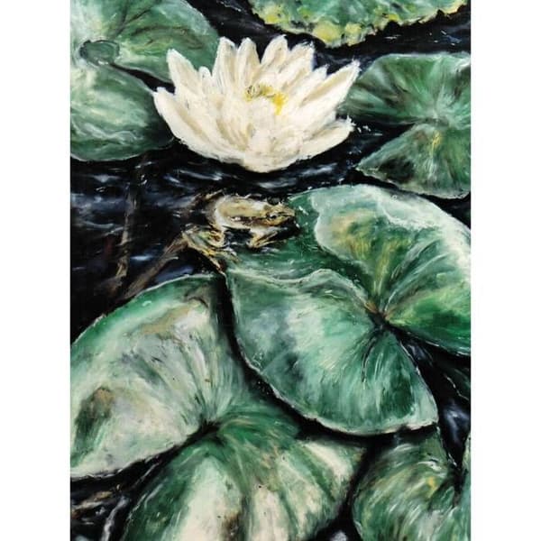 Fototapet 2235-10 digitaltryck Blommor Floral 2 x 2.7 m Erismann Art Edition Grön