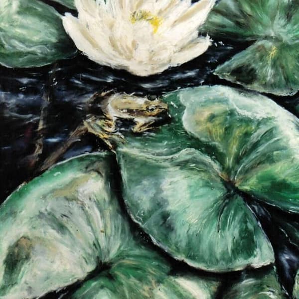 Fototapet 2235-10 digitaltryck Blommor Floral 2 x 2.7 m Erismann Art Edition Grön