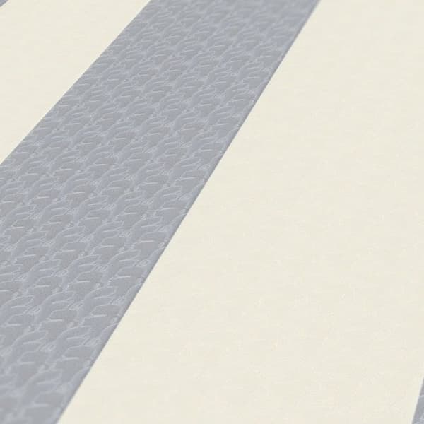 A.S. Creation Karl Lagerfeld 378491 non-woven tapet med ränder 0.53 m x 10.05 m beige