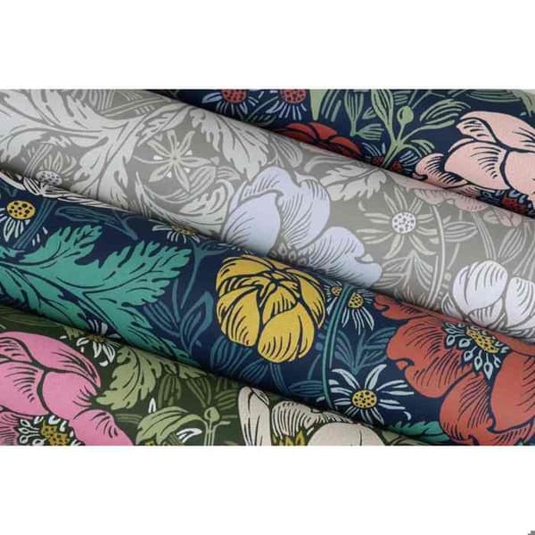 Rasch Salisbury 552577 Non-vävt tapet blommigt utseende 0,53 m x 10,05 m Blå