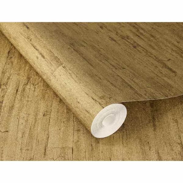 papper tapet intissé 537079 papper tapet trä 53 x 1005 cm Rasch Curiosity Gold
