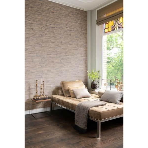non-woven tapet 537031 trä tapet 53 x 1005 cm Rasch Curiosity brun
