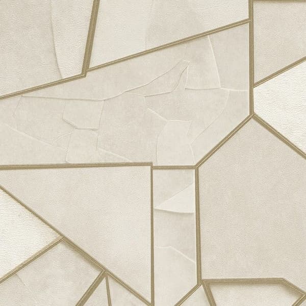 Non-woven tapet 10445-02 Tapet Pierre Béton 0,53 x 10,05 m Erismann Elle Dekoration 4 Beige