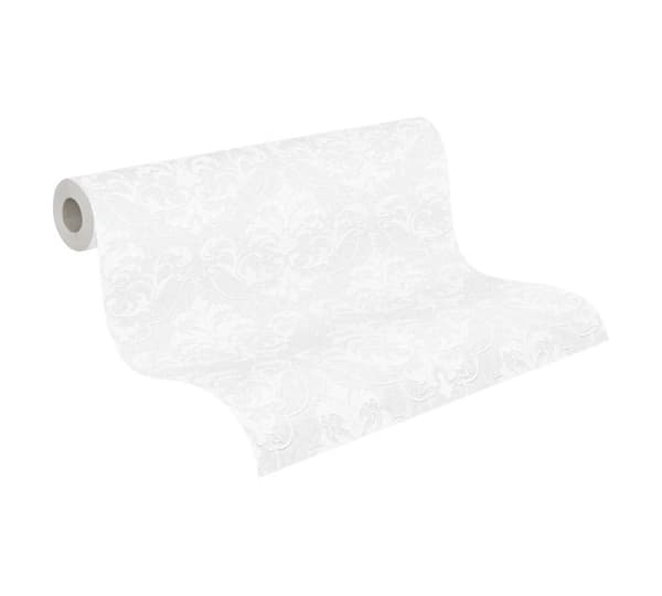 A.S. Creation Meistervlies 961914 non-woven tapet barock 1.06 m x 25 m vit