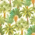 Miniatyrbild 1 av 3: Rasch Salsa 478235 Non-woven tapet Botanisk 10.05 x 0.53 m Vit Grön Brun