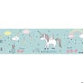 Miniatyrbild 1 av 5: A.S. Création Sweet Unicorn 403746 Tapet barnrum 5 x 1.55 m gul vardagsrum sovrum kontor