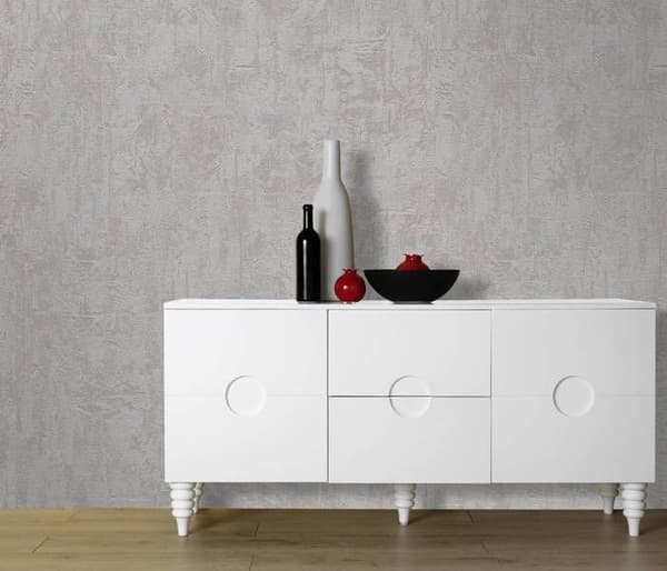 5838 - Expanderad Vinyl på Enfärgat Beigepapper - Habitatkollektion