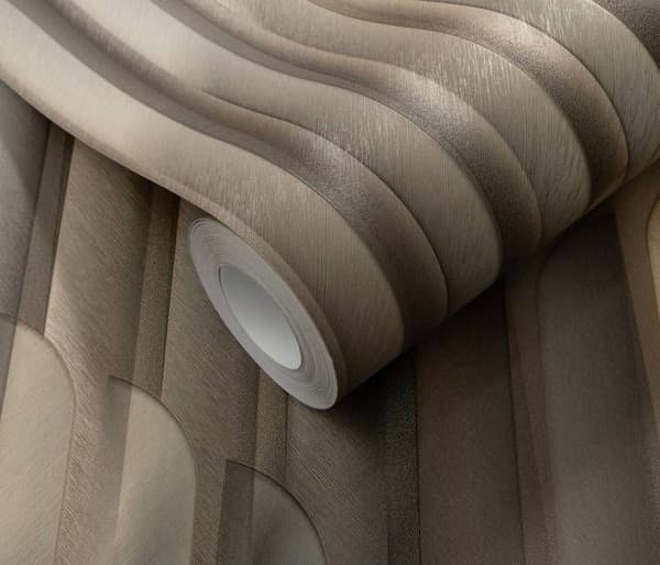 Non-woven tapet 10471-15 Grafisk tapet 0,53 x 10,05 m Erismann Elysium Gold