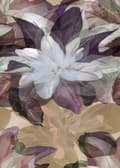 Miniatyrbild 4 av 4: Fototapet 2269-20 digitaltryck Blommor Floral 1,5 x 2,8 m Erismann ELLE digital Beige