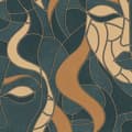 Miniatyrbild 1 av 4: Non-woven tapet 10458-19 Grafisk tapet 0,53 x 10,05 m Erismann Elle Dekoration 4 Grön