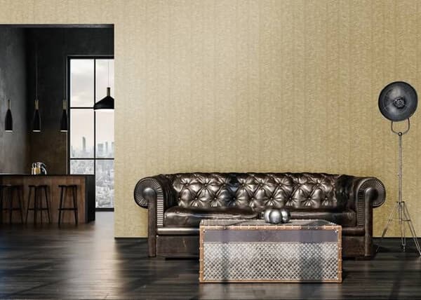 Tapet - My Home My Spa - SP15869 - Blommig och växtbaserad - Svart - 53 cm bred