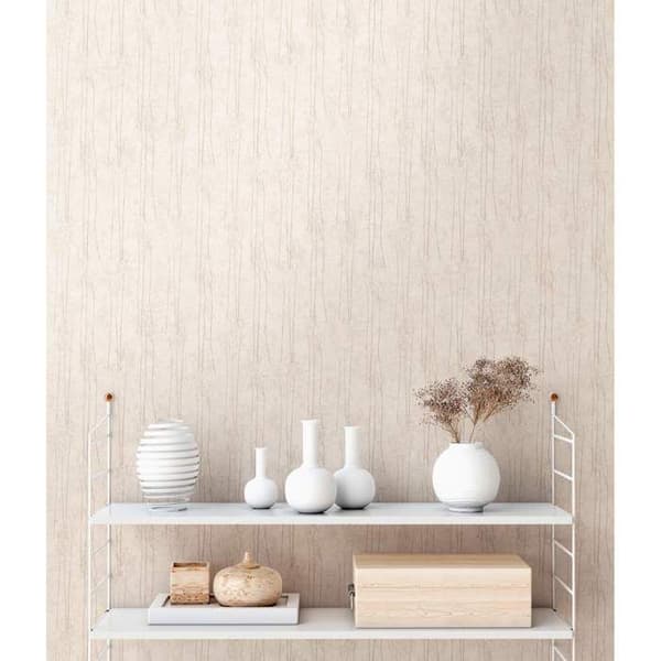 Tapet - A.S. Création - SP15760 - Non-woven - Vit, Grå, Silver - 53 cm x 10,05 m