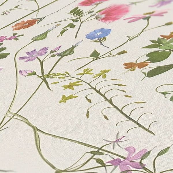 Tapet Maison de Turnowsky floral Beiga-Multi AS Creation 38901-2