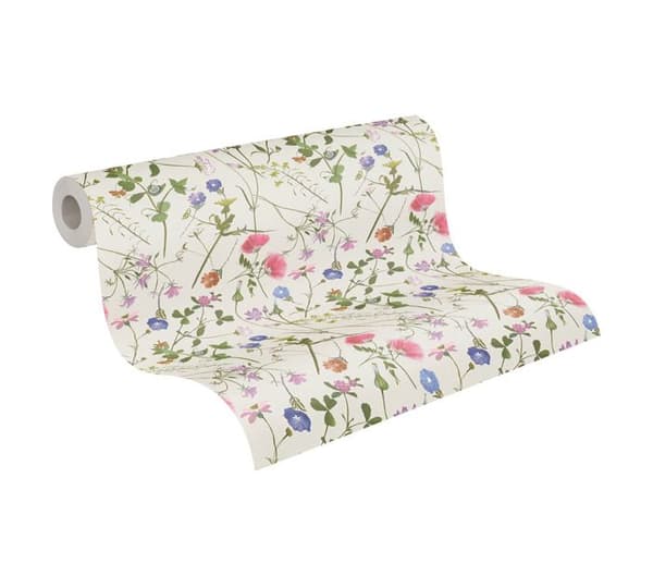 Tapet Maison de Turnowsky floral Beiga-Multi AS Creation 38901-2