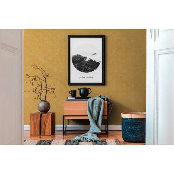 Tapet - A.S. Création - SP15726 - Vinyltapet - Gul - Geometrisk - 53 cm x 10,05 m