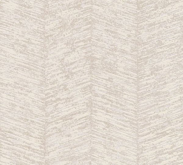 Tapet - A.S. CREATION - My Home My Spa - Naturmönster - Beige, Vit, Grå - Inomhus