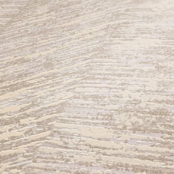 Tapet - A.S. CREATION - My Home My Spa - Naturmönster - Beige, Vit, Grå - Inomhus