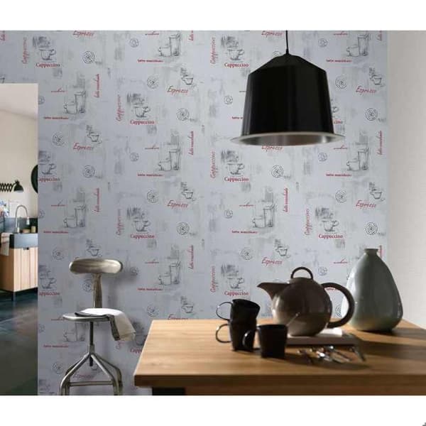 vinyl expanderad 13382-20 tapet non-woven grafisk 0,53 x 10,05 m Erismann Bestseller röd