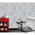Miniatyrbild 4 av 5: vinyl expanderad 13382-20 tapet non-woven grafisk 0,53 x 10,05 m Erismann Bestseller röd
