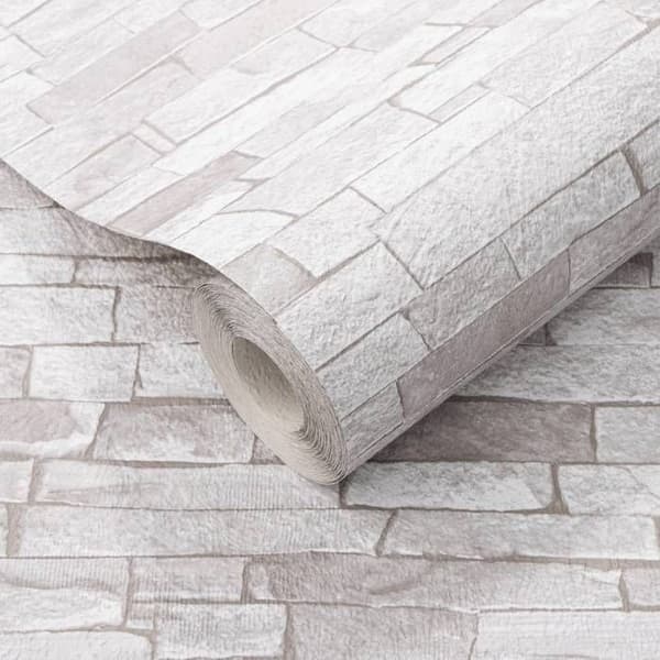 Tapet 05546-20 Tapet Pierre Béton 0.53 x 10.05 m Erismann Bestseller Grå