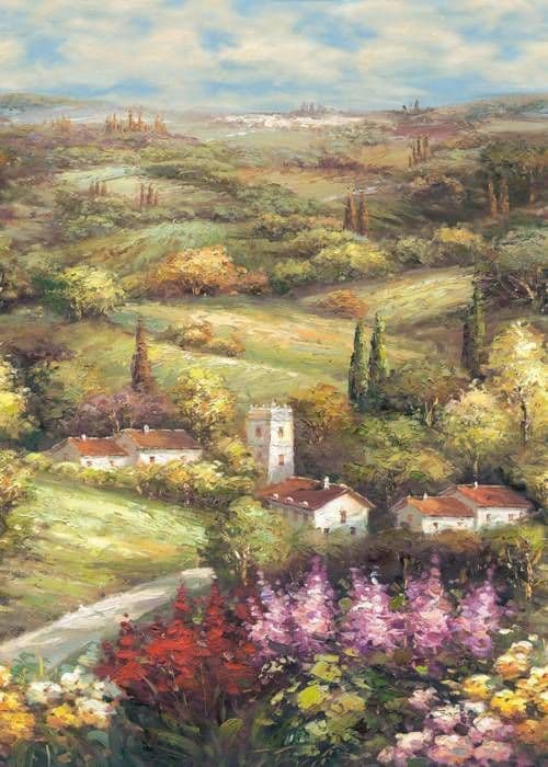 Fototapet 2543N-81 digitaltryck natur landskap 1,5 x 2,7 m Erismann Fashion for Walls digital grön