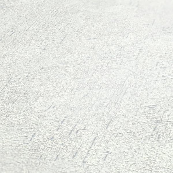 A.S. Création Unitapete Trendwall 2 enfärgad tapet non-woven vit matt glansfint strukturerad 380893 38089-3