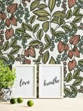 Miniatyrbild 3 av 6: A.S. Creation 377545 Non-woven tapet med blommor 0.53 m x 10.05 Färgglad