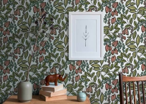 A.S. Creation 377545 Non-woven tapet med blommor 0.53 m x 10.05 Färgglad