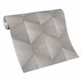 Miniatyrbild 5 av 6: Non-woven tapet 10370-38 Grafisk tapet 0,53 x 10,05 m Erismann Fashion for Walls brun grå