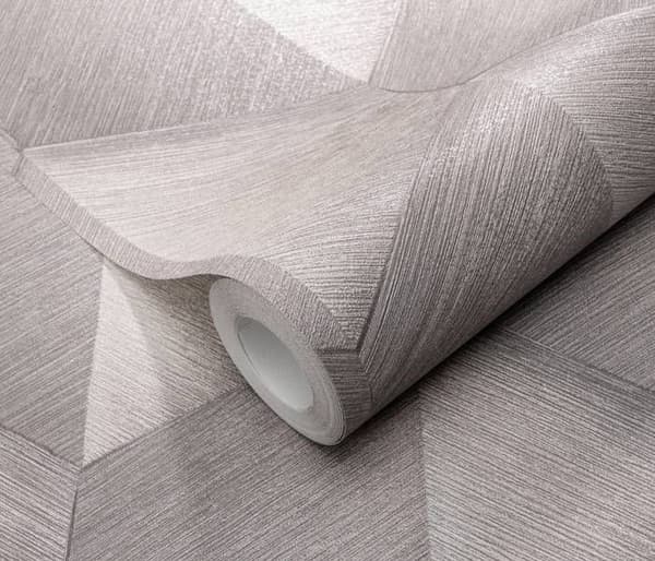 Non-woven tapet 10370-38 Grafisk tapet 0,53 x 10,05 m Erismann Fashion for Walls brun grå