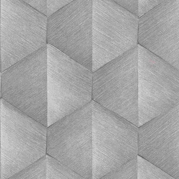 Non-woven tapet 10370-38 Grafisk tapet 0,53 x 10,05 m Erismann Fashion for Walls brun grå