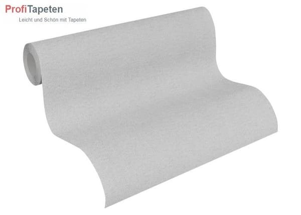 A.S. Creation Elegance 3 304866 non-woven tapet ensfärgad 0,53 m x 10,05 m grå