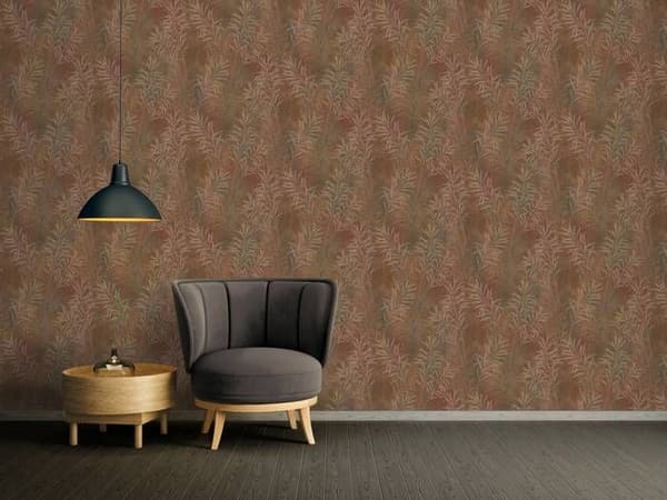 A.S. Creation Terra 389192 Non-woven tapet blommor 10.05 x 0.53 m brun