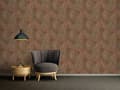Miniatyrbild 4 av 6: A.S. Creation Terra 389192 Non-woven tapet blommor 10.05 x 0.53 m brun