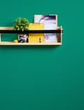 Miniatyrbild 2 av 6: 'Architects Paper Uni Floral Impression tapet non-woven 10,05 m x 0,53 m grön Made in Germany 377491 37749-1'