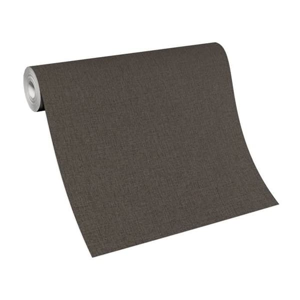 expanderad vinyl 10215-11 non-vävd tapet enfärgad 0.53 x 10.05 m Erismann Code Nature brun
