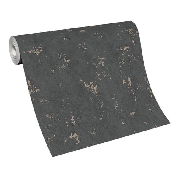 vinyl expanderad 10316-15 non-woven tapet enfärgad 0,53 x 10,05 m Erismann Bestseller svart
