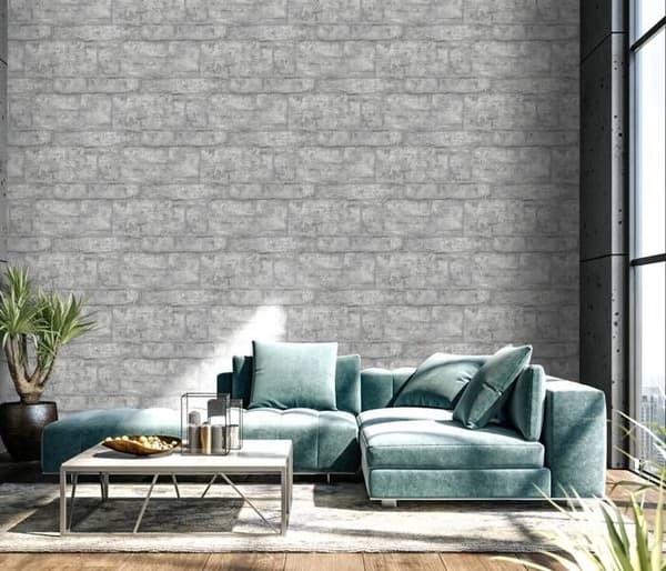 vinyl expander 10222-31 non-woven tapet trä 0.53 x 10.05 m Erismann GMK - Fashion For Walls grå