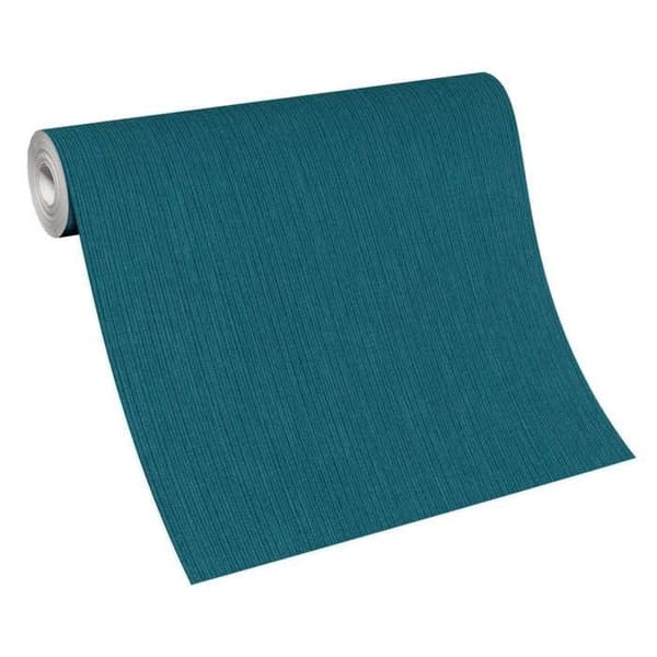 Non-woven tapet 10004-19 enfärgad tapet 0,53 x 10,05 m Erismann GMK - Fashion For Walls turkos