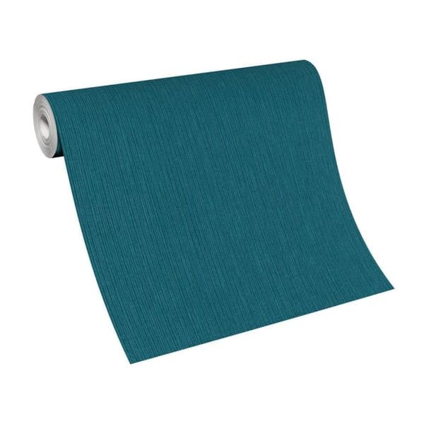 Non-woven tapet 10004-19 enfärgad tapet 0,53 x 10,05 m Erismann GMK - Fashion For Walls turkos